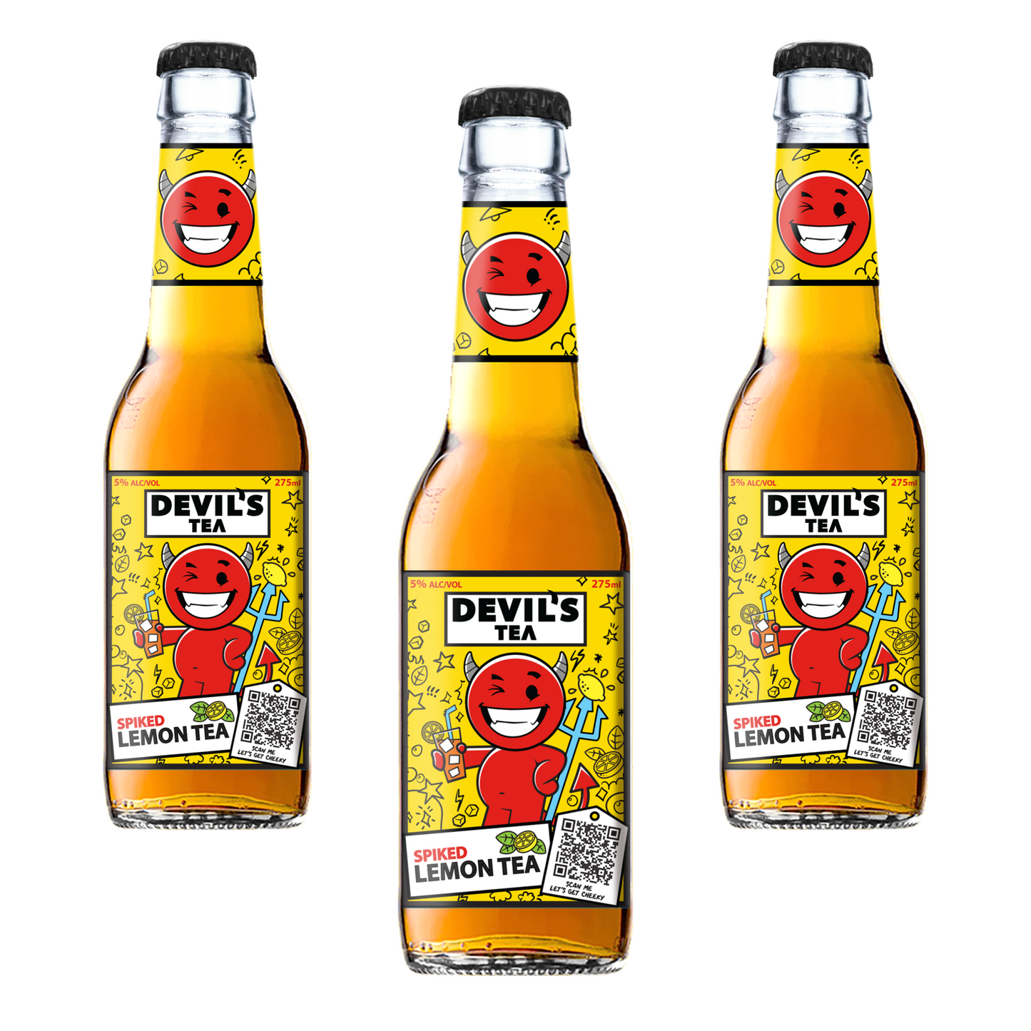 Spiked Lemon Tea - 1 Case (24 Bottles)